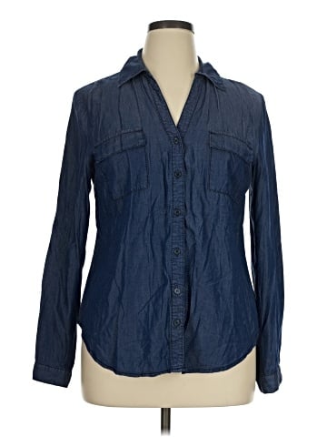 INC International Concepts Denim Jacket (view 1)