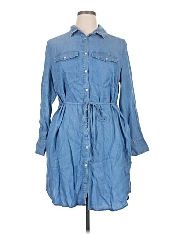 Terra & Sky Casual Dress (view 1)