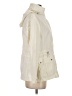 Lands' End 100% Nylon Solid Ivory Raincoat Size S - photo 4