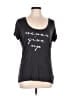 Express 100% Modal Gray Short Sleeve T-Shirt Size L - photo 1