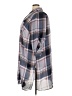 Catherines 100% Polyester Plaid Gray 3/4 Sleeve Blouse Size 3XWP - photo 5