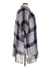 Catherines 100% Polyester Plaid Gray 3/4 Sleeve Blouse Size 3XWP - photo 4