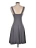 Moda International Solid Gray Cocktail Dress Size XS - photo 2