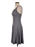 Moda International Solid Gray Cocktail Dress Size XS - photo 5