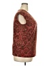 Chaps Red Sleeveless Blouse Size 2X - photo 4