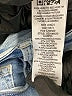 FRAME Hearts Blue Jeans Size 1 - photo 8