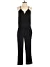 Drew 100% Polyester Solid Black Jumpsuit Size XS - photo 1
