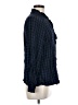 CAbi 100% Rayon Checkered-gingham Blue Long Sleeve Button-Down Shirt Size M - photo 4
