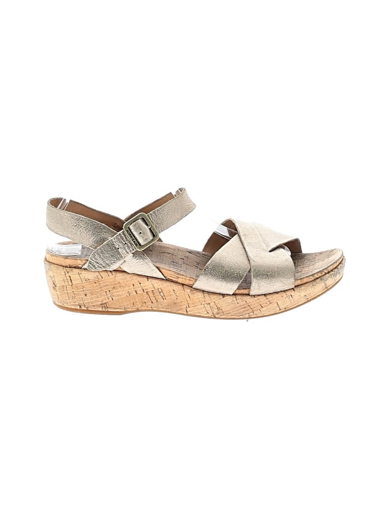 Pre-owned Kork-ease Wedges In Tan