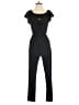 Planet Gold Solid Black Jumpsuit Size S - photo 1