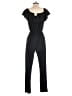 Planet Gold Solid Black Jumpsuit Size S - photo 2