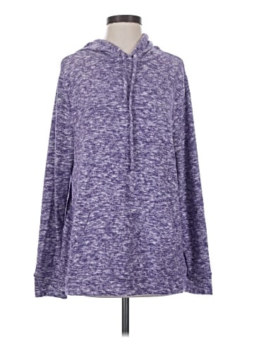 Pink Clover Pullover Hoodie (view 1)