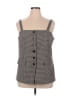 Anne Klein Gray Sleeveless Top Size 16 - photo 1