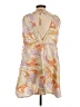Pleione 100% Polyester Orange Black Sleeveless Blouse Size S - photo 2