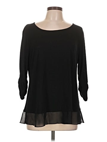 Style&Co 3/4 Sleeve T-Shirt (view 1)