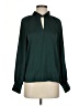 Mine Green Long Sleeve Blouse Size S - photo 1