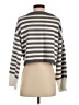 Edikted 100% Acrylic Stripes Gray Pullover Sweater Size S - photo 2