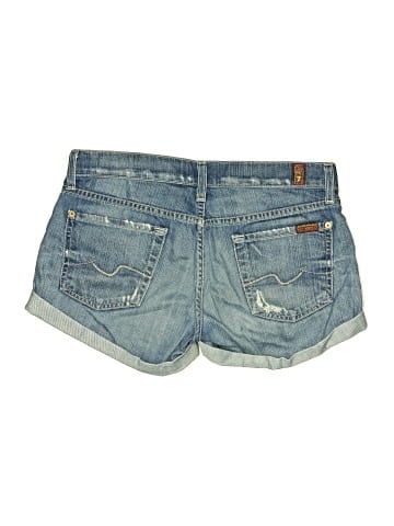 7 For All Mankind Denim Shorts (view 2)