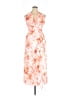 Unbranded 100% Polyester Orange Cocktail Dress Size XL - photo 1