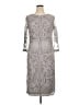 JS Collections 100% Polyester Gray Cocktail Dress Size 16 - photo 1