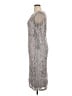 JS Collections 100% Polyester Gray Cocktail Dress Size 16 - photo 5