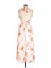 Unbranded 100% Polyester Orange Cocktail Dress Size XL - photo 2