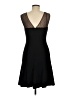 BCBGMAXAZRIA Black Cocktail Dress Size 6 - photo 2