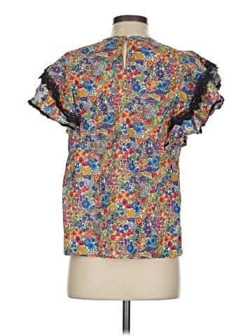 Liberty Art Fabrics for J.Crew Short Sleeve Blouse (view 2)
