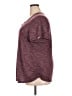 Terra & Sky Burgundy Short Sleeve Top Size 2X - photo 5