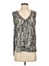 Sam Edelman 100% Polyester Black Sleeveless Blouse Size S - photo 1