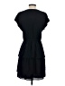 Point Sur 100% Polyester Solid Black Casual Dress Size 4 - photo 2