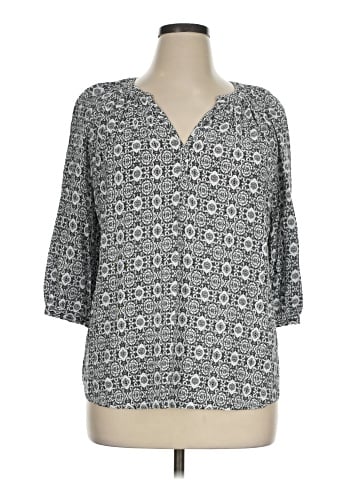 Jones New York 3/4 Sleeve Blouse (view 1)