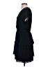 Point Sur 100% Polyester Solid Black Casual Dress Size 4 - photo 5