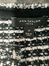 Ann Taylor Houndstooth Gray Jacket Size Lg Petite - photo 3