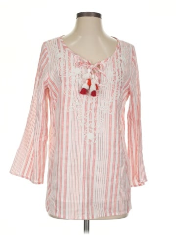 Soft Surroundings 3/4 Sleeve Blouse (view 1)