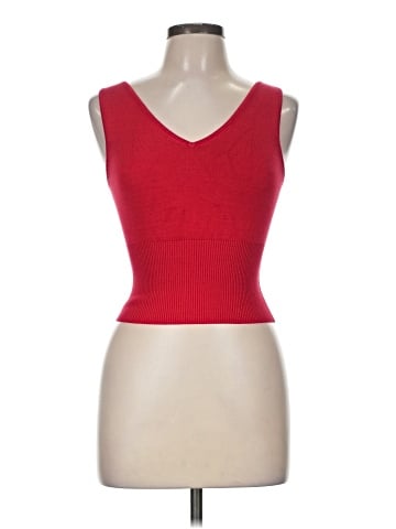 Moda International Sleeveless Silk Top (view 1)