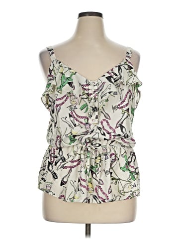 LC Lauren Conrad Sleeveless Blouse (view 1)