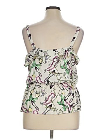 LC Lauren Conrad Sleeveless Blouse (view 2)