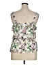 LC Lauren Conrad 100% Polyester Ivory Sleeveless Blouse Size XL - photo 2