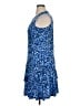 MICHAEL Michael Kors Animal Print Blue Cocktail Dress Size XL - photo 5