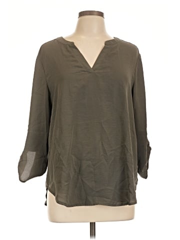 Maurices 3/4 Sleeve Blouse (view 1)
