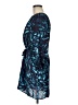 Tucker Print Teal Casual Dress Size M - photo 5