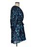 Tucker Print Teal Casual Dress Size M - photo 4