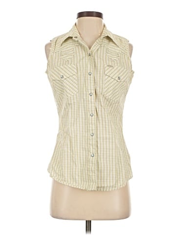 Rockies Sleeveless Button-Down Shirt (view 1)