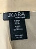 Jkara 100% Polyester Solid Ivory Kimono Size 10 - photo 7