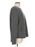 Elle Gray Long Sleeve Top Size L - photo 4