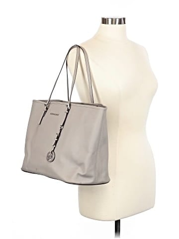 MICHAEL Michael Kors Leather Tote (view 2)