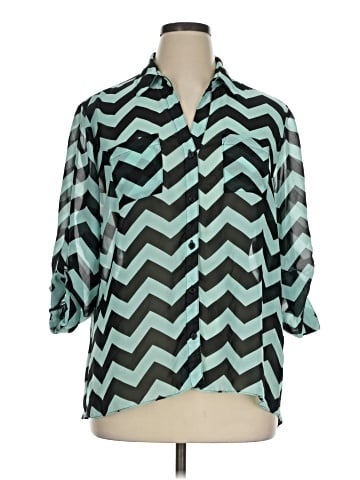 Sami & JO 3/4 Sleeve Blouse (view 1)