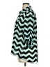 Sami & JO 100% Polyester Chevron-herringbone Teal 3/4 Sleeve Blouse Size XL - photo 5