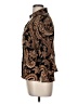 Kathy Che 100% Polyester Paisley Brown 3/4 Sleeve Blouse Size 8 - photo 5